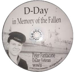 D Day in memory of the fallen